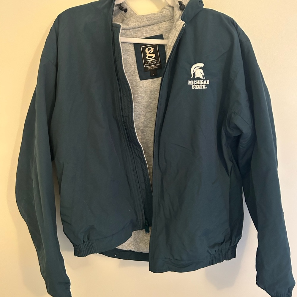 Michigan State Rain Jacket
